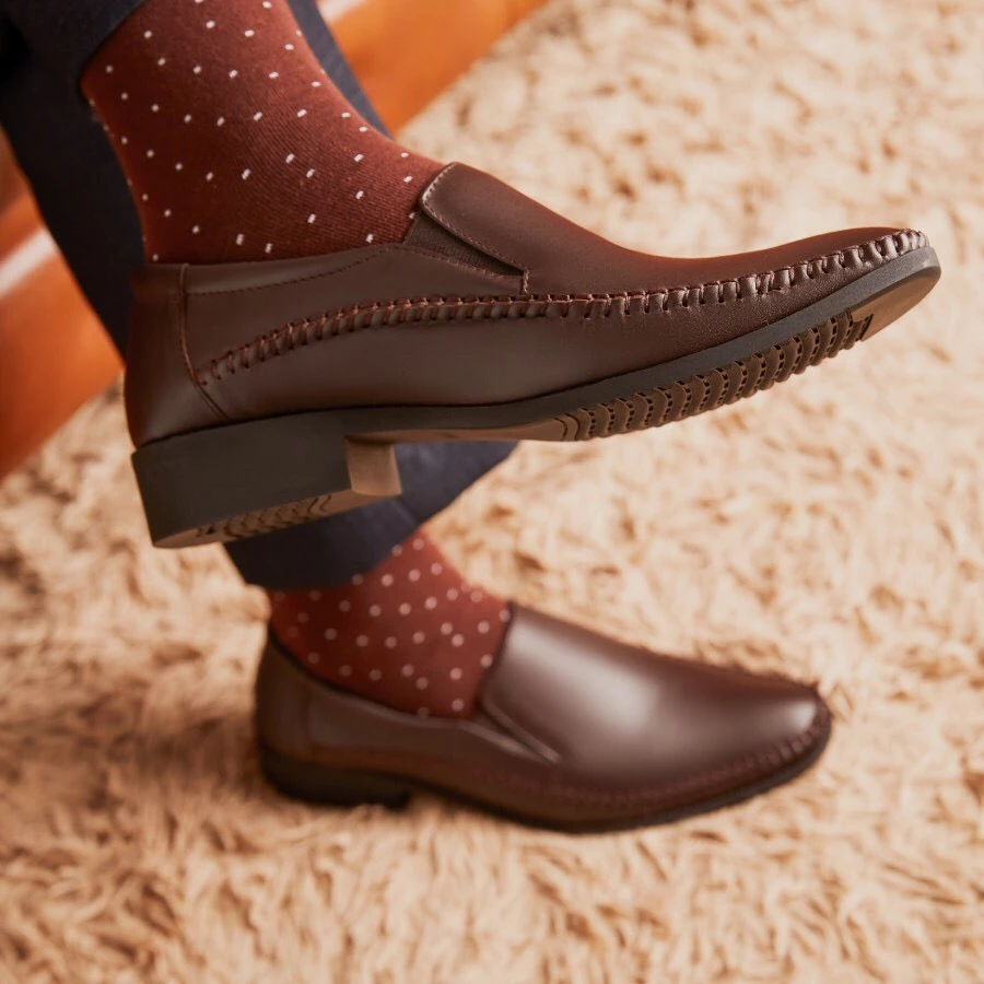 GIÀY TANPOLO LOAFER N - DA BÒ NGUYÊN TẤM 6 Vn 11134207 7ra0g M7uihapti30m91