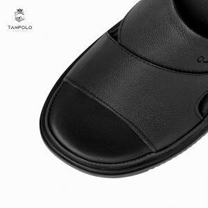 Dép Quai Ngang Nam TANPOLO 0133 – Màu Đen Nâu 20 0133 Đen 4