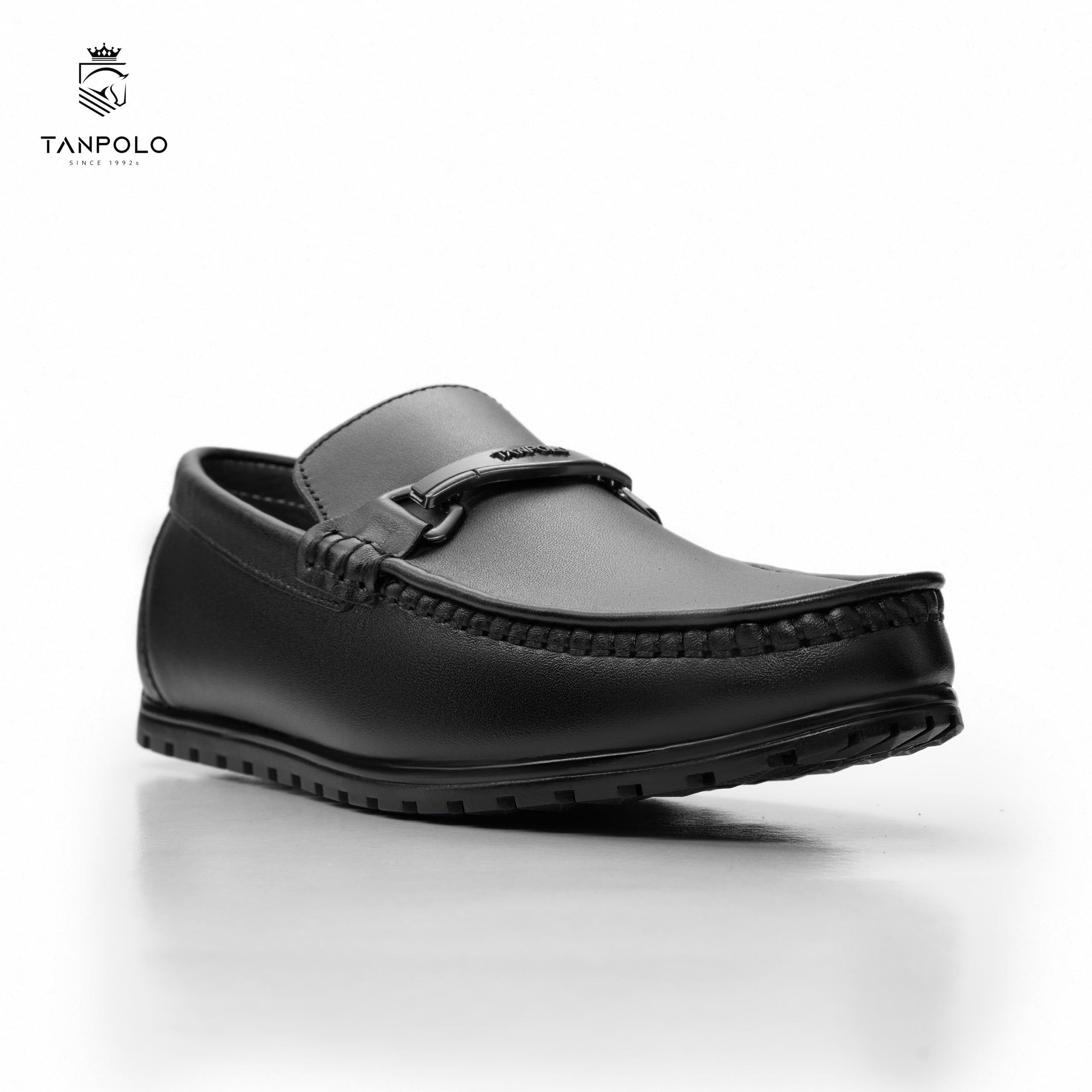 Giày Lười Tanpolo Horsebit Loafer 5985 7 5985 ĐEN 5