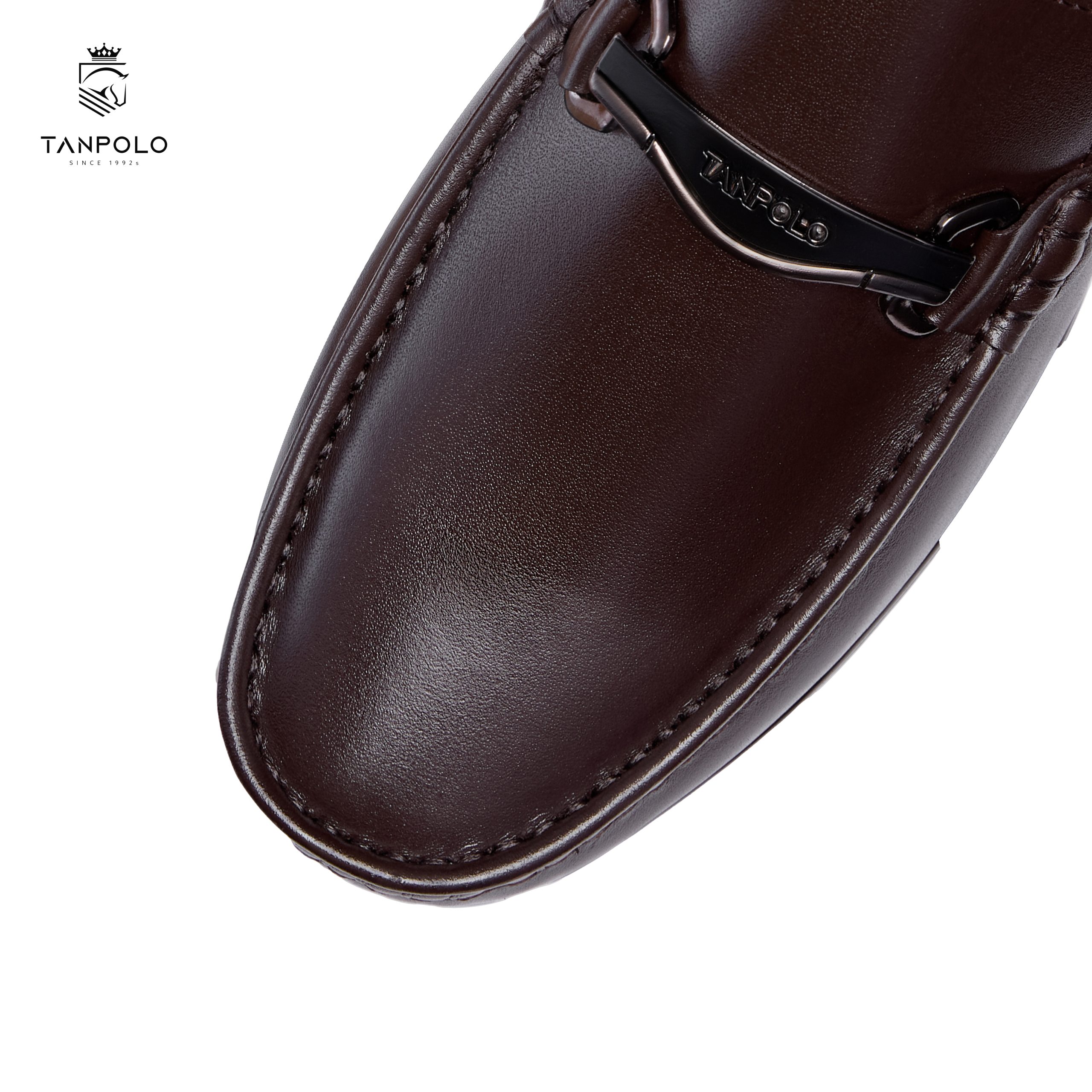 Giày Lười Tanpolo Horsebit Loafer 5985 10 5985 NÂU 2
