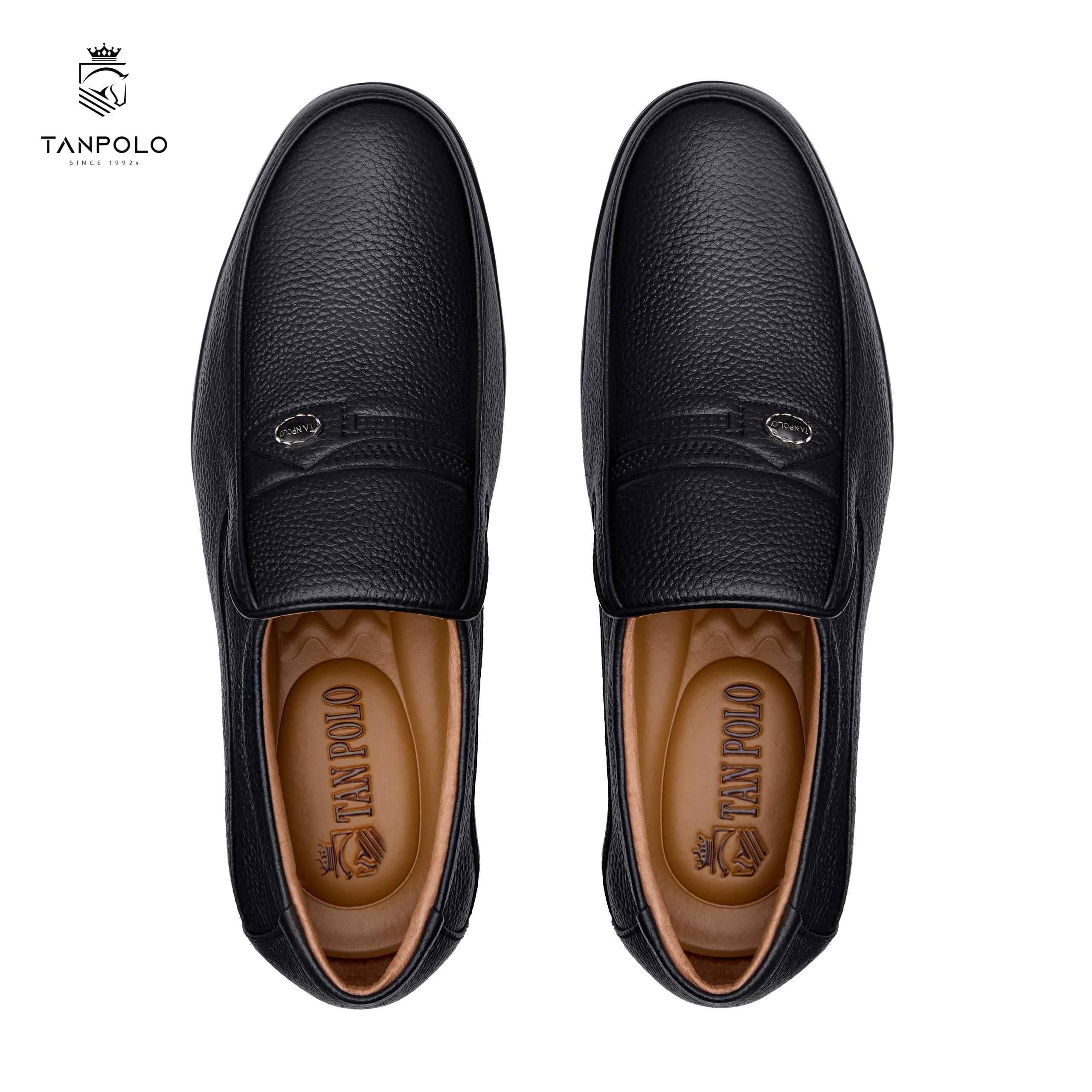 Giày Lười Tanpolo Loafer Slip-on 7533 8 7533 ĐEN 6