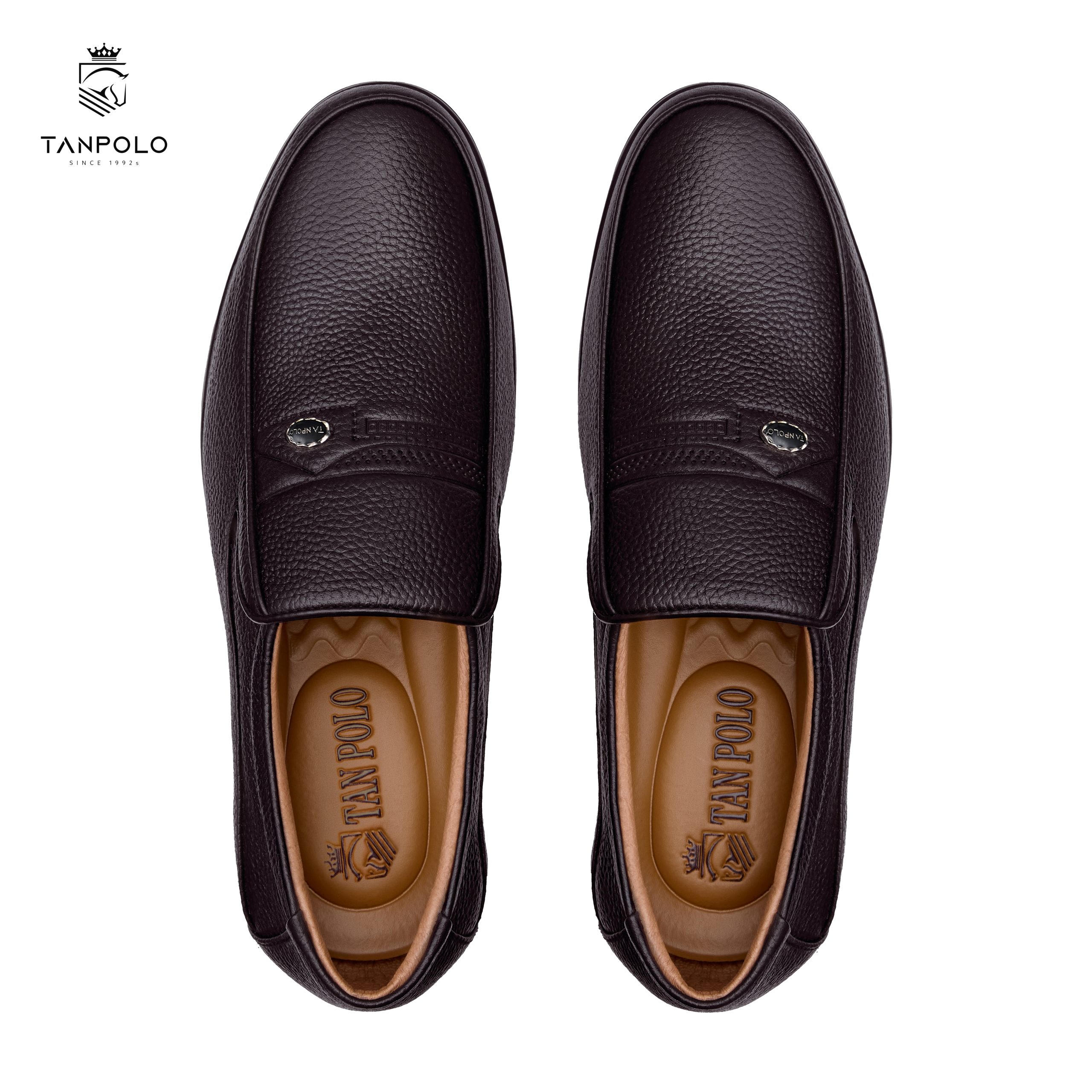Giày Lười Tanpolo Loafer Slip-on 7533 14 7533 NÂU 6