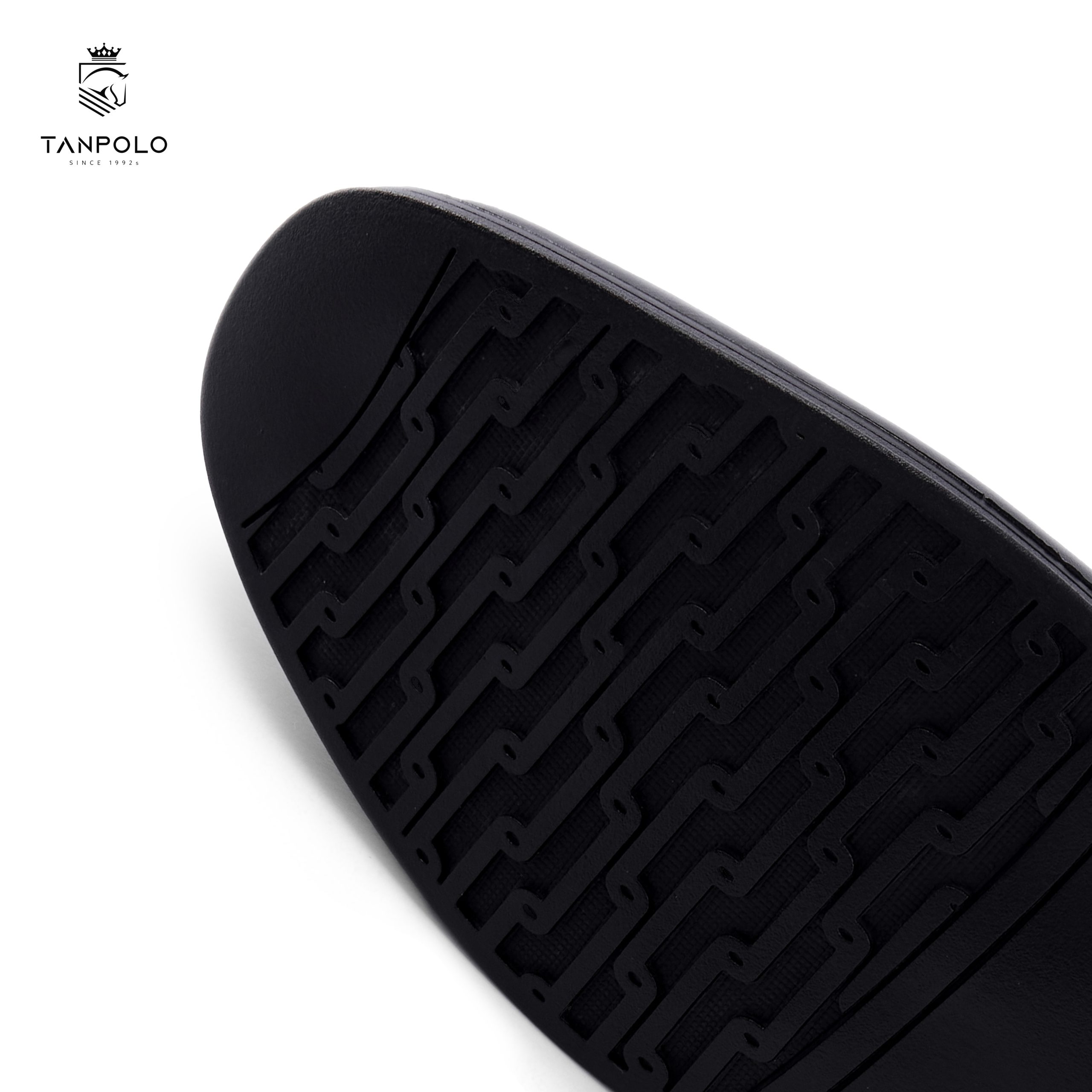 Giày Tây Xỏ Tanpolo Loafer Trơn 8019 5 8019 ĐEN 3