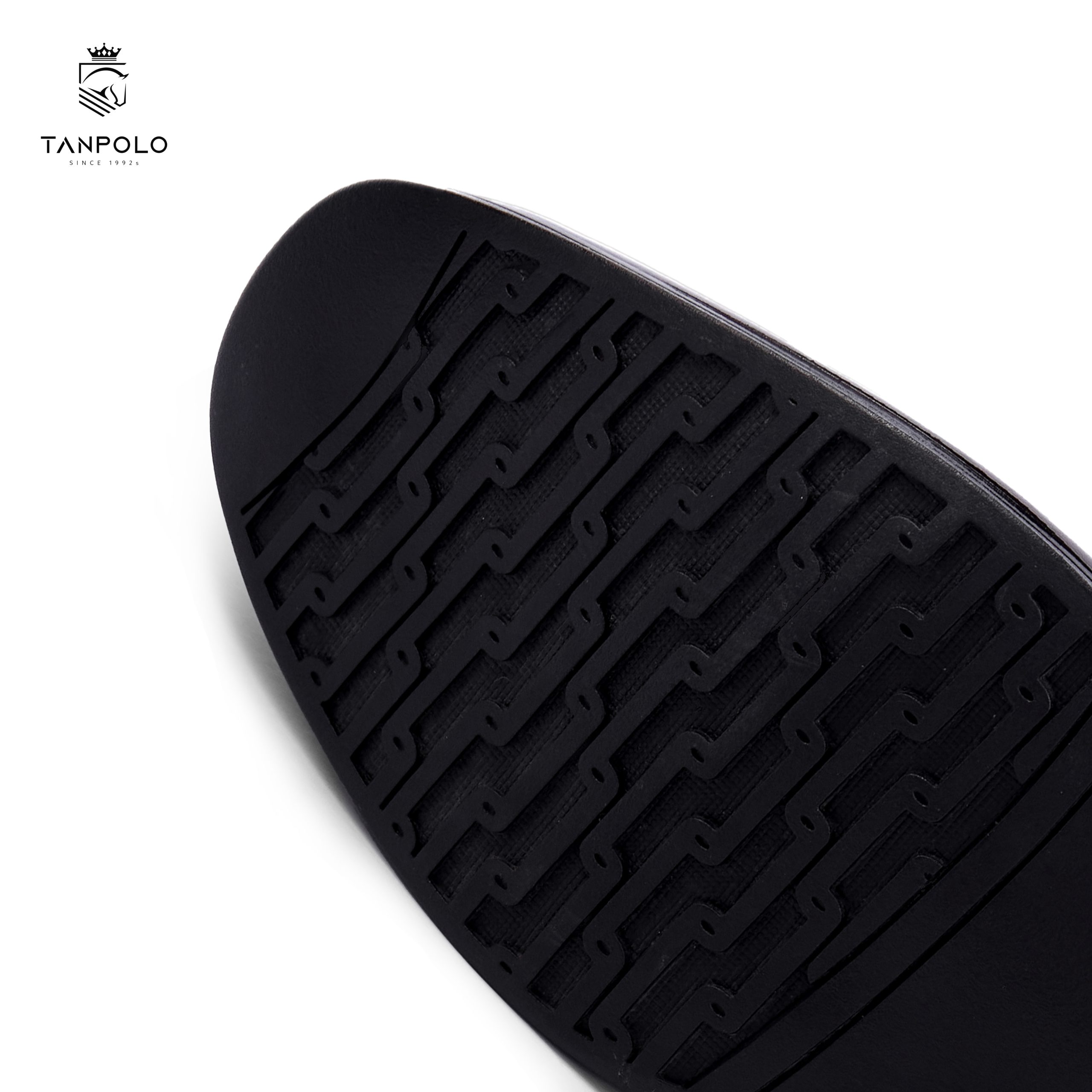 Giày Tây Xỏ Tanpolo Loafer Trơn 8019 11 8019 NÂU 3