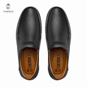 Giày Lười Da Nam Cao Cấp TANPOLO 8816 – Giày Tây Nam Phong Cách Doanh Nhân 21 8816 Đen 3
