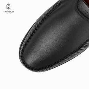 Giày Lười Da Nam Cao Cấp TANPOLO 8816 – Giày Tây Nam Phong Cách Doanh Nhân 22 8816 Đen 4