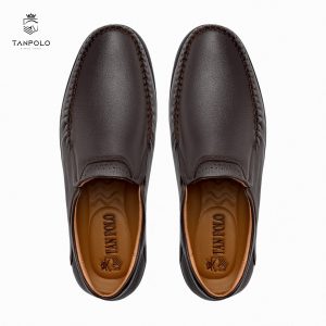 Giày Lười Da Nam Cao Cấp TANPOLO 8816 – Giày Tây Nam Phong Cách Doanh Nhân 15 8816 Nâu 3