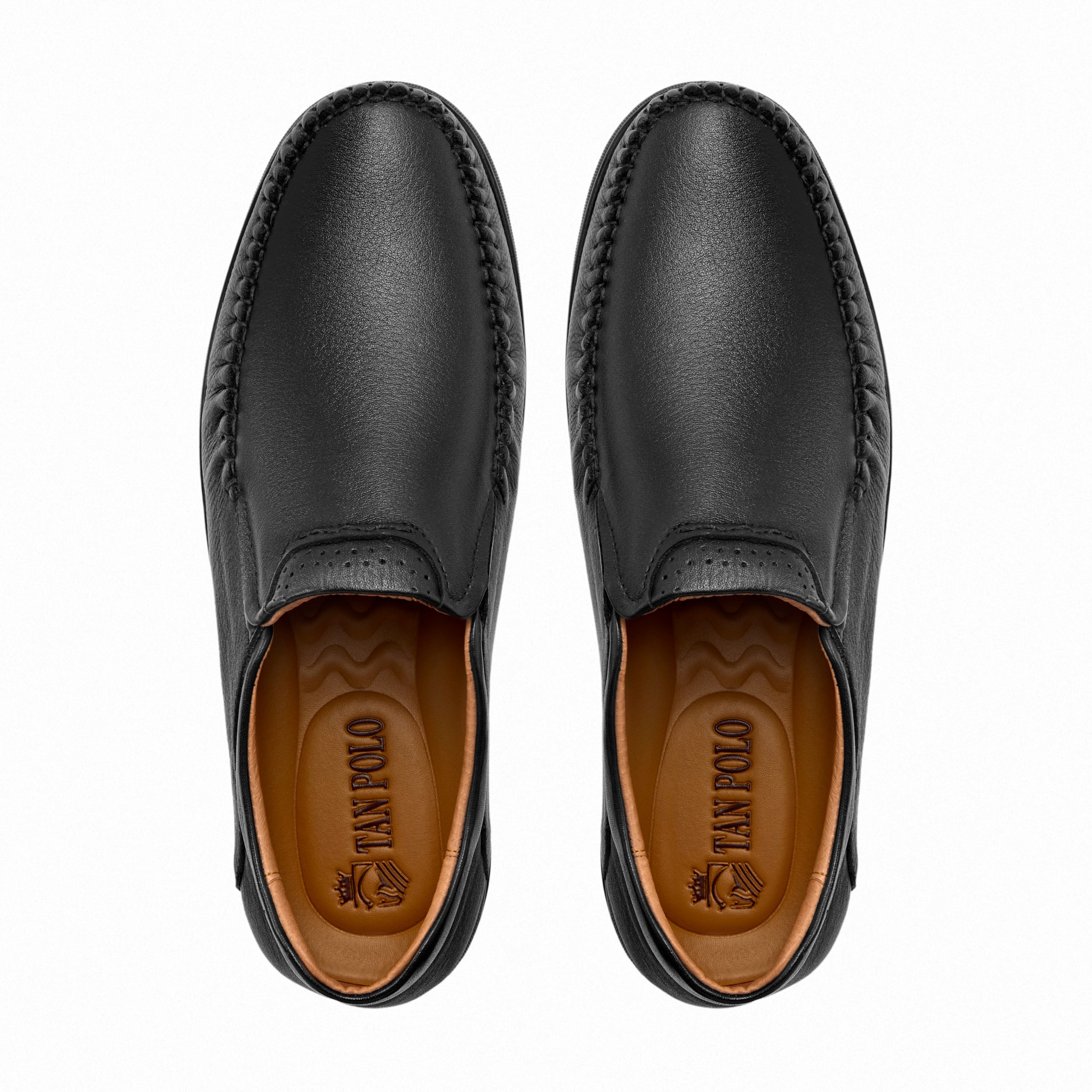 Giày Lười Tanpolo Horsebit Loafer 8816 6 LƯỜI 8816 ĐEN 4