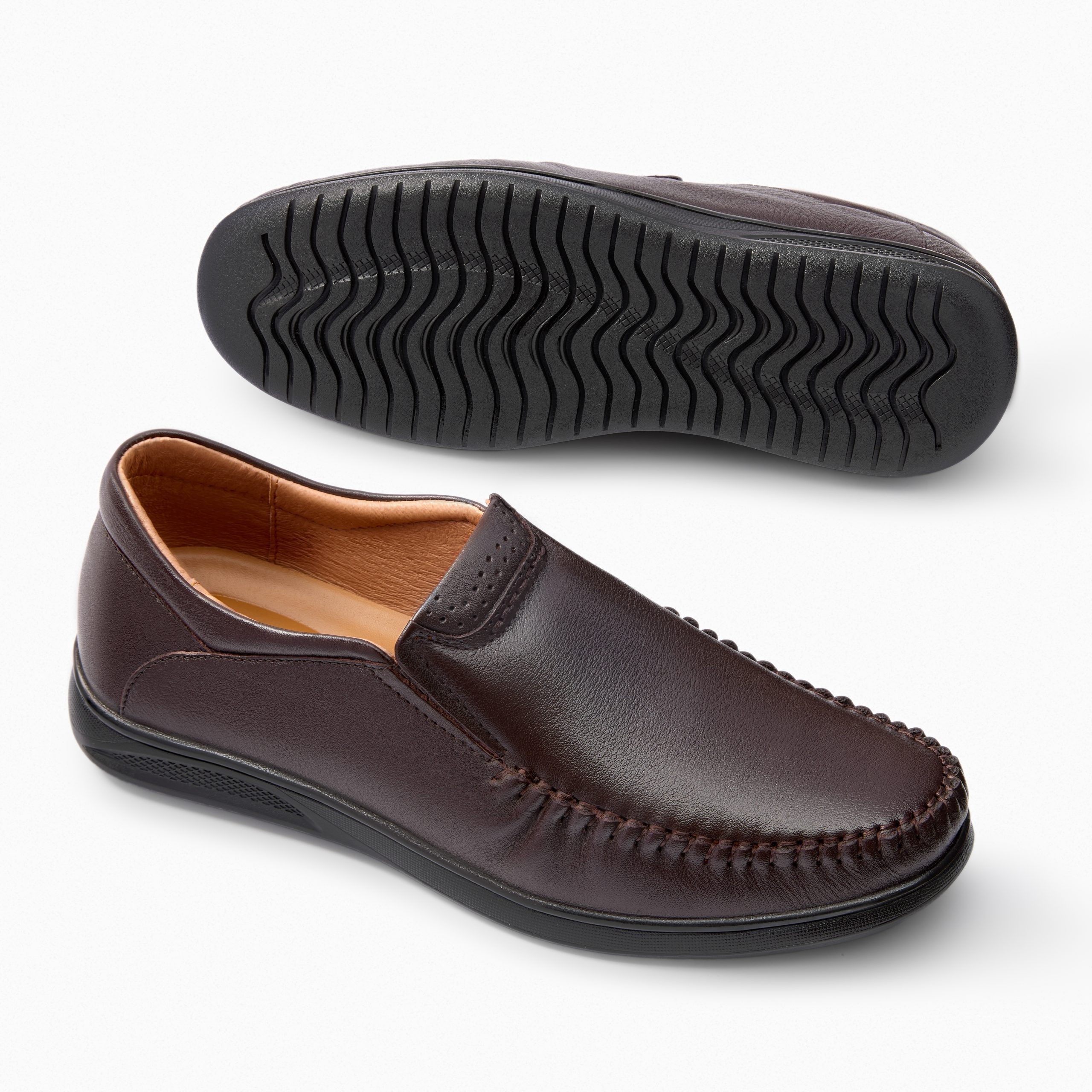 Giày Lười Tanpolo Horsebit Loafer 8816 9 LƯỜI 8816 NÂU 1