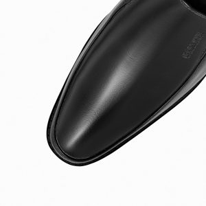 Giày Tây Xỏ Tanpolo Loafer Trơn 4083 18 TÂY 4083 ĐEN 5