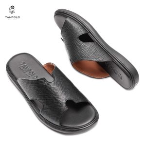 14 Dép Bản 5003 2 Đen Sần