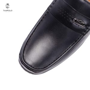 Giày Lười Nam TANPOLO 5986 – Đen/Nâu/Xám/Xanh, Size 38–44 30 Giày Lười Nam TANPOLO 5986 màu Đen