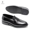 Giày Tây Nam Da Bò Thật TANPOLO 1038 – Đen/Nâu, Đế Cao Su Nguyên Khối 1 Tây 1038 1 Đen